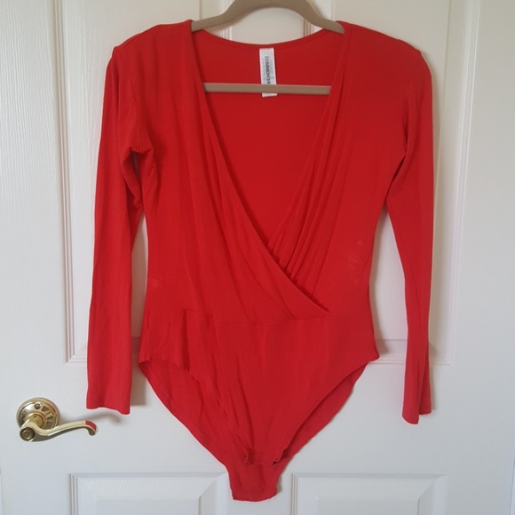 Tops - Red bodysuit
